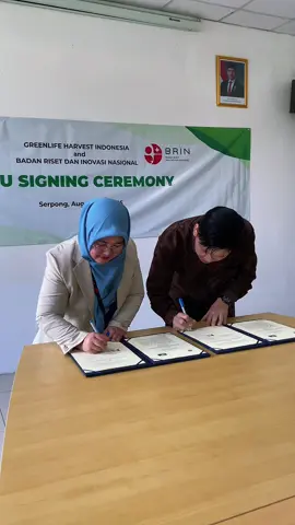 Greenlife Harvest Group x Badan Riset dan Inovasi Nasional #brin #greenlifeharvestgroup 