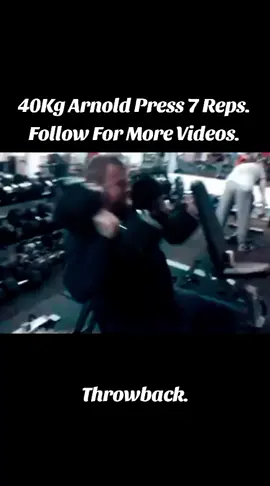 #GymTok #gymmotivation🏋️‍♀️ #arnoldpress #gym #weightlifter 