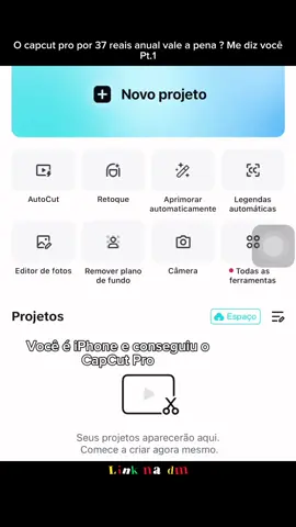 Pt.1 mostrando o CapCut pro de 37 reais por um ano #capcutpro #capcutprobaratinho 
