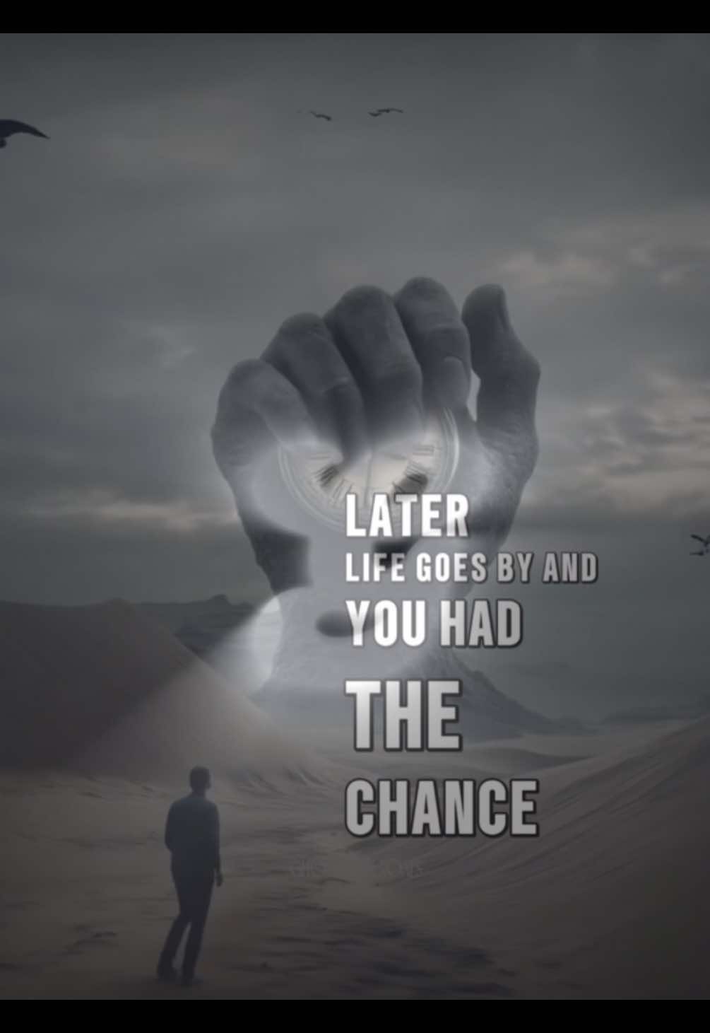 How many dreams have you buried under the word ‘later’? You tell yourself you’ll start tomorrow, next week, next year… but here’s the truth: later is where your goals go to die. Every day you wait is a day you never get back. Stop waiting. Start now. 💭 What’s one thing you’ve been putting off for ‘later’?” #MindsetShift #NoExcuses #DisciplineWins