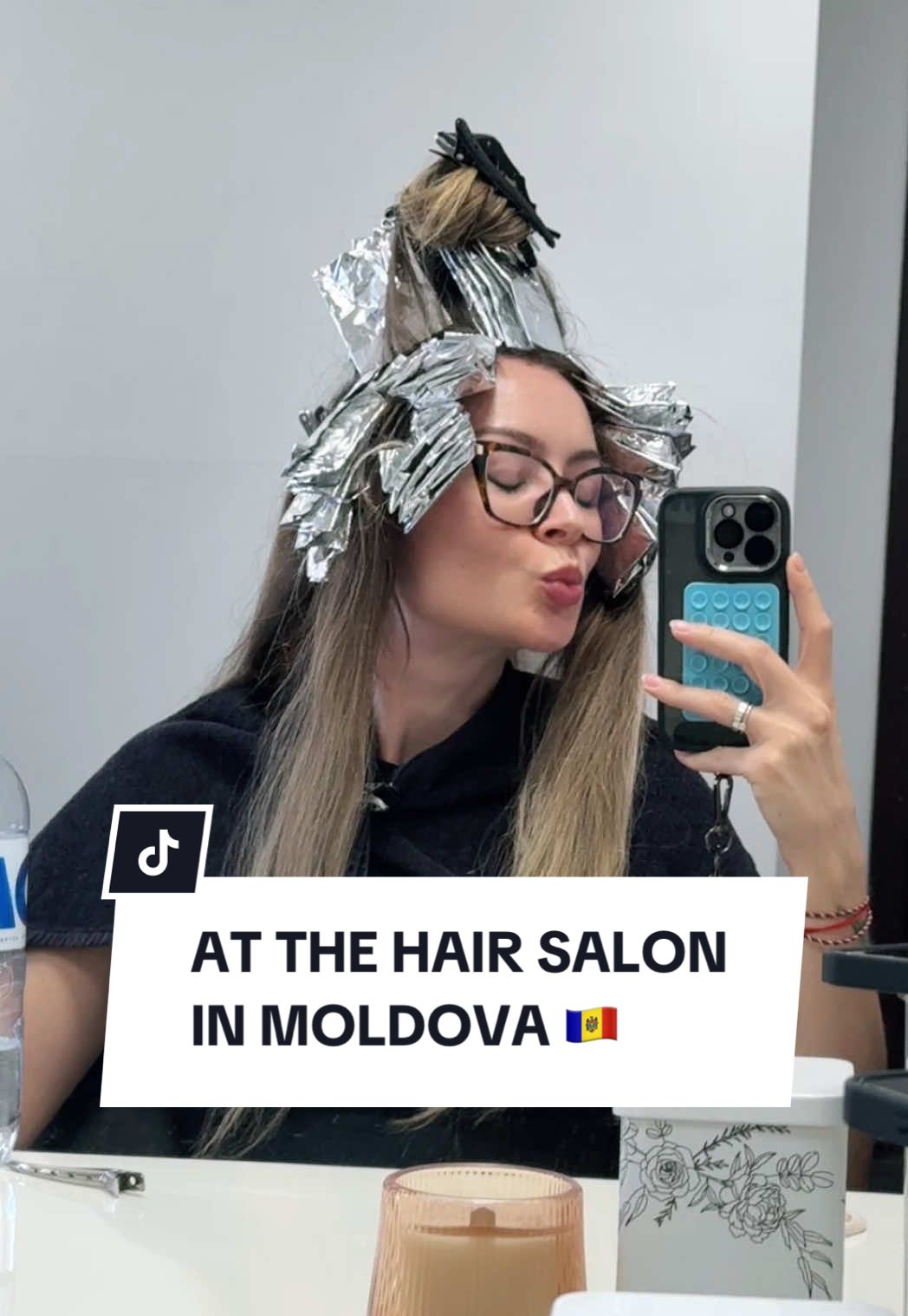 Fresh cut + blonde balayage from the best hair stylist in Moldova ♥️ #hair #moldova #balayage #hairstylist #blonde 