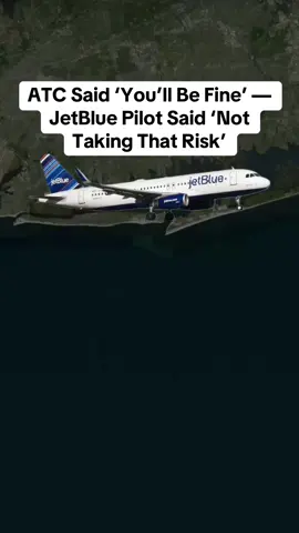 A JetBlue captain at New York’s JFK Airport is earning praise for standing his ground when pressured to take off with less spacing than he felt was safe. Positioned behind a much larger aircraft, the pilot knew the wake turbulence risk was high and insisted on a longer separation before departure. When air traffic control reassured him, “You’ll be fine,” the captain firmly replied, “It’s a safety situation — I just want more time,” making it clear he would not rush takeoff at the expense of his passengers’ safety. The exchange, captured in ATC audio, has gone viral among aviation enthusiasts and everyday travelers alike. In the clip, the controller can be heard pushing for a quicker departure, but the JetBlue pilot calmly refuses, prioritizing caution over schedule. Many online are applauding the move, saying they’d rather arrive late than gamble with wake turbulence from a heavier plane. As one commenter put it, “That’s the kind of pilot I want flying my family.” Do you think he made the right call?