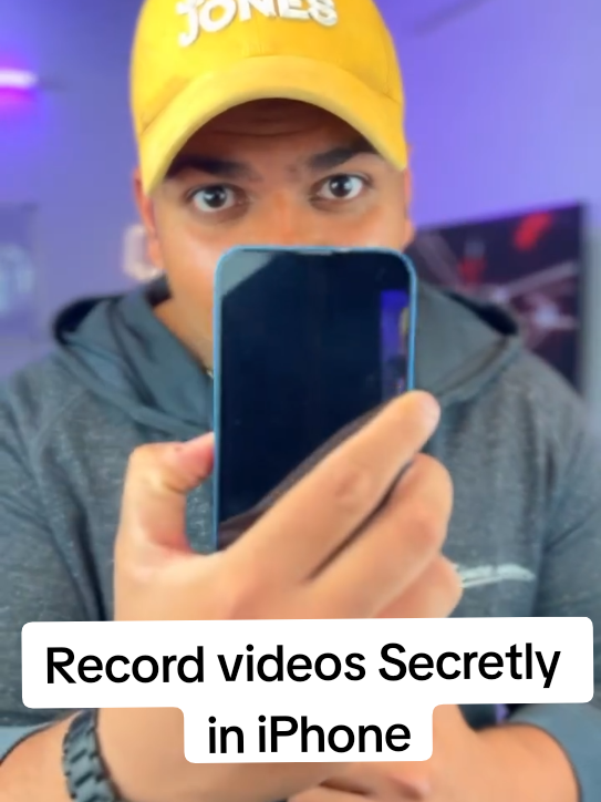 Record videos Secretly in iPhone #iphone #apple #recording #trick #foryou 