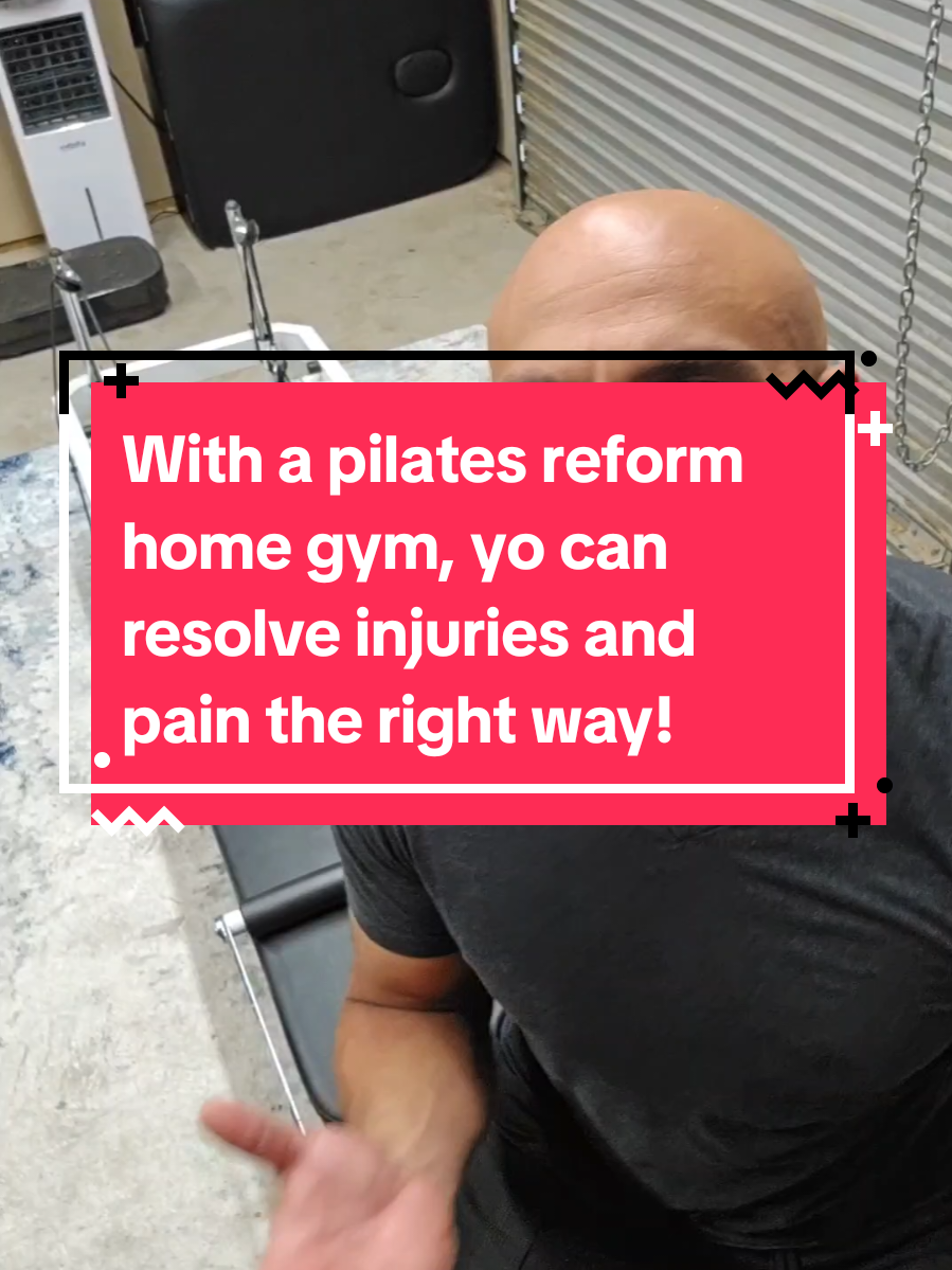 This pilates reform machine is so easy to use and cheap! We need to learn how to move CORRECTLY or we will face inevitable injury and unnecessary pain. It's the gym, and physical therapy wrapped up into one machine. Happy transformation! 😀  #pilatesworkout #lowbackpain #painrelief  #tiktokshopcreatorpicks #shoplocallymade 