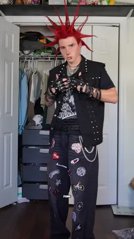 I turned myself punk