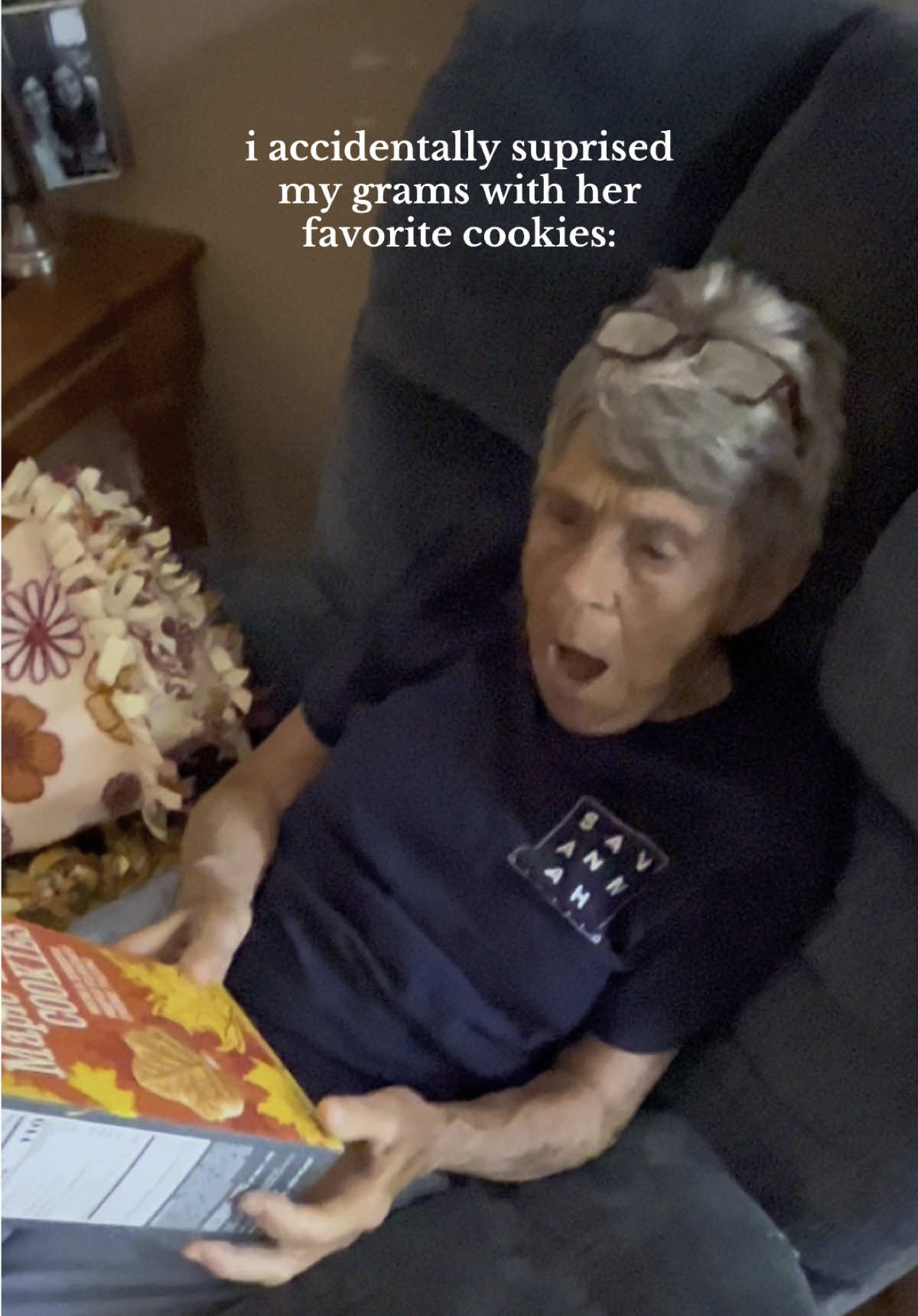 i simply bought them cause she loves maple #fyp #grandmapatk #thegombars #grandmagombar #traderjoes 