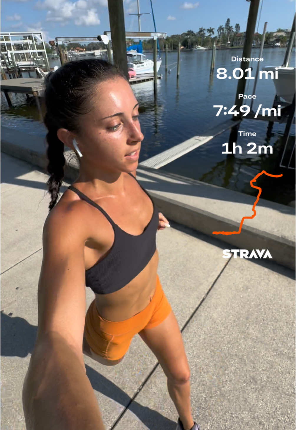 88° with a feel like of 102° 😎 Another day of building towards a BIG Chicago Marathon goal ✔️