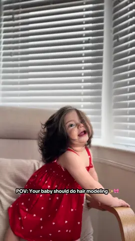 Hey @shampoo_brand, any modeling deals available? 😂💖 #hairmodel #babymodel #modelingagency #fyp #uk 