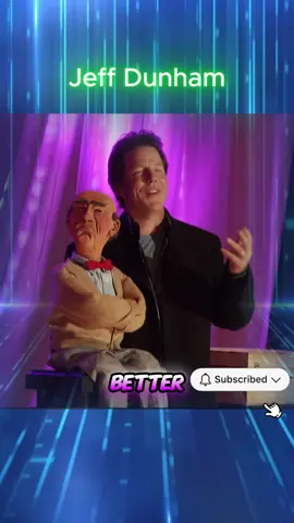 Fun with Jeff 😂😂 #jeffdunham #comedycentral #peanut #comedy #fyp #tiktok #funnyvideos #netflix 