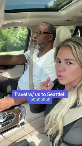 I was to tired to record us sleeping in the airport & grabbing food. This was supposed to be a 5 hour flight. Was suppose to get in at 10pm & didn't make it till 3:30am😩😩 #travelwithus  #seattle #airportlife #delayed #prestons 