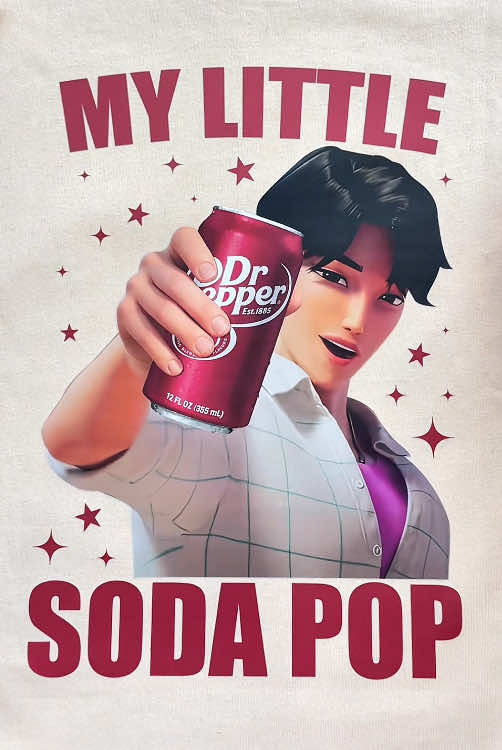 My little soda pop shirt for you 🥤💕 #kpopdemonhunters #sajaboys #jinu #sajaboysedit #fyp 