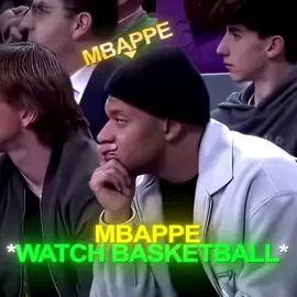 mbappe watch basketball 🏀 👀#mbappe #celebration #foryoy #viral #fyp 