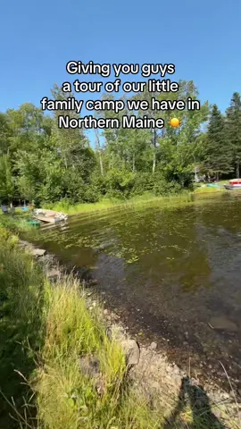 We’ve had some beautiful weather here all week ☀️ #vacation #maine  #lakehouse #camp #lakedays 