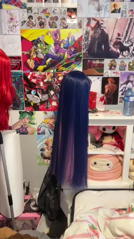 yay stocking wig finished!!! cosplay reveal:3