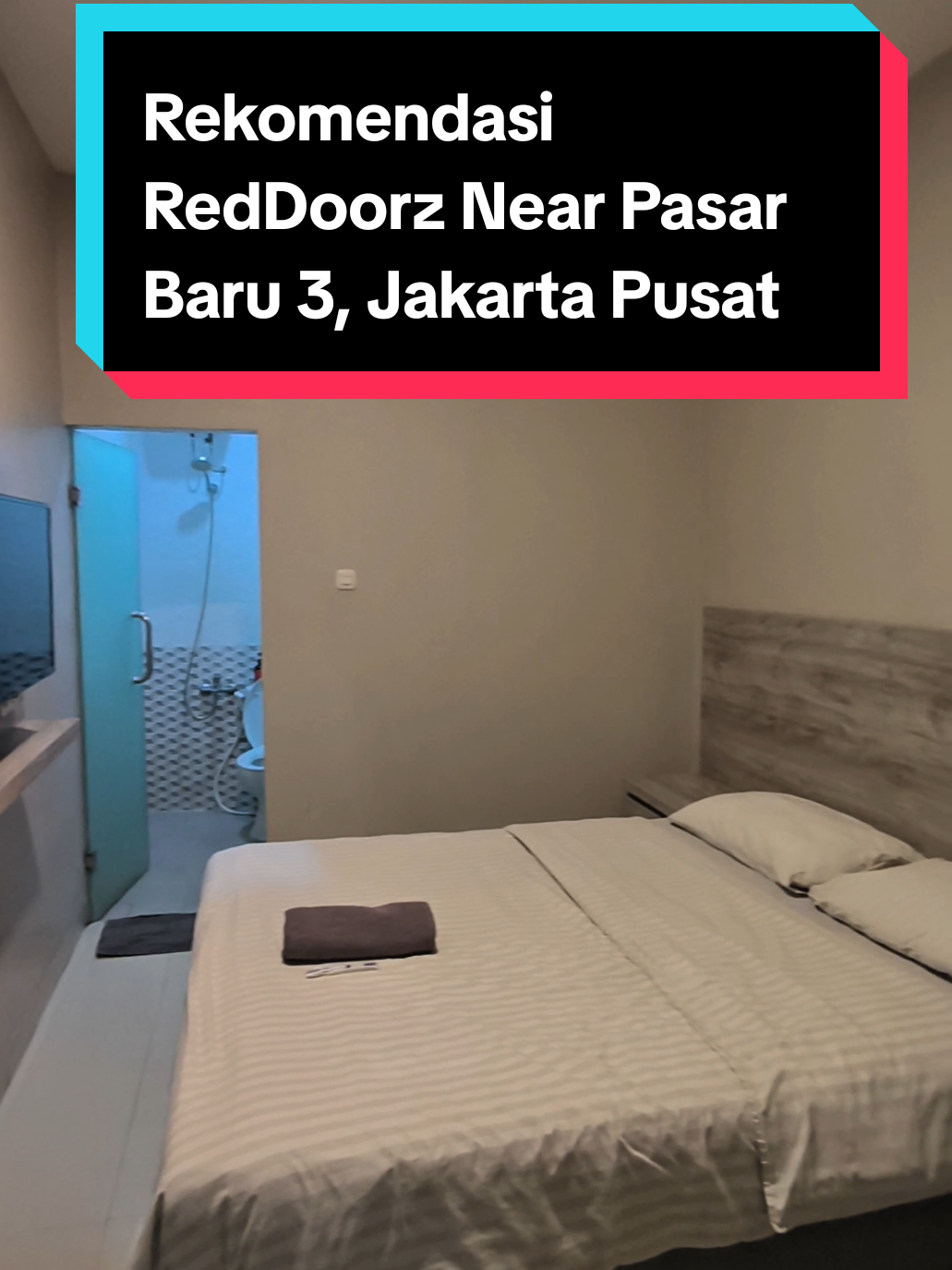 Red Doorz Near Pasar Baru 3 #staycationakhirpekan #reddoorzjakarta #rekomendasihotel #hoteljakarta #tiktoktravel 