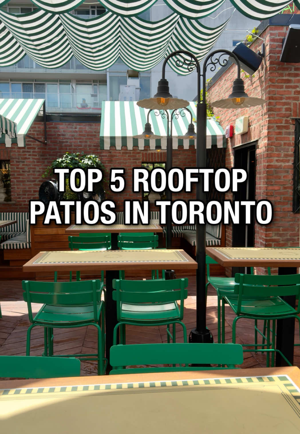Top 5 Rooftop Patios In Toronto #restaurant #rooftopbar #patio #toronto