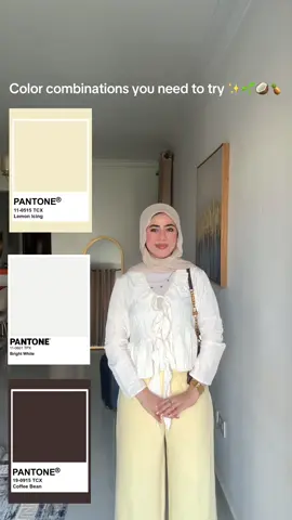 Save for later ✨🍍 #colorcombo #colorcombination #hijab 