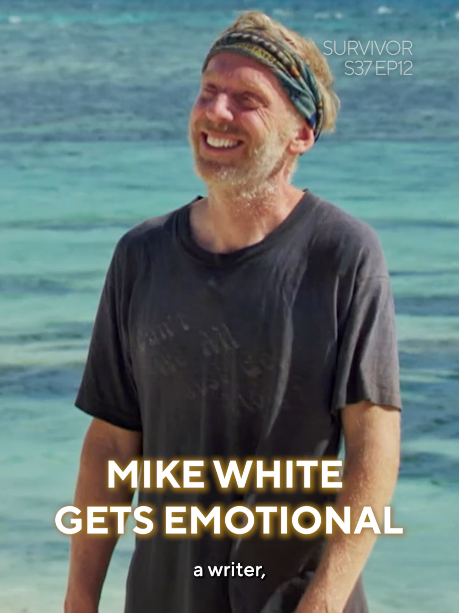 A heartfelt moment with Mike White ❤️  . . .   #Survivor #Survivor50 #archival #throwback