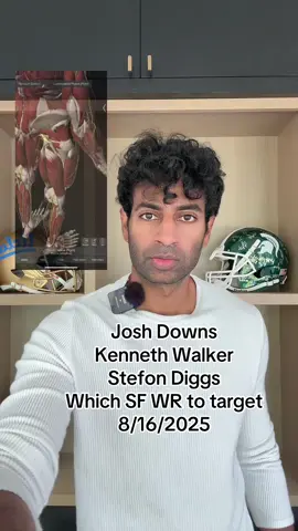 What’s going on with Josh Downs, Stefon Diggs, Kenneth Walker and which WR to target in SF #tiktokpreseasonfootballcampaign #niners #colts #seahawks #patriots 