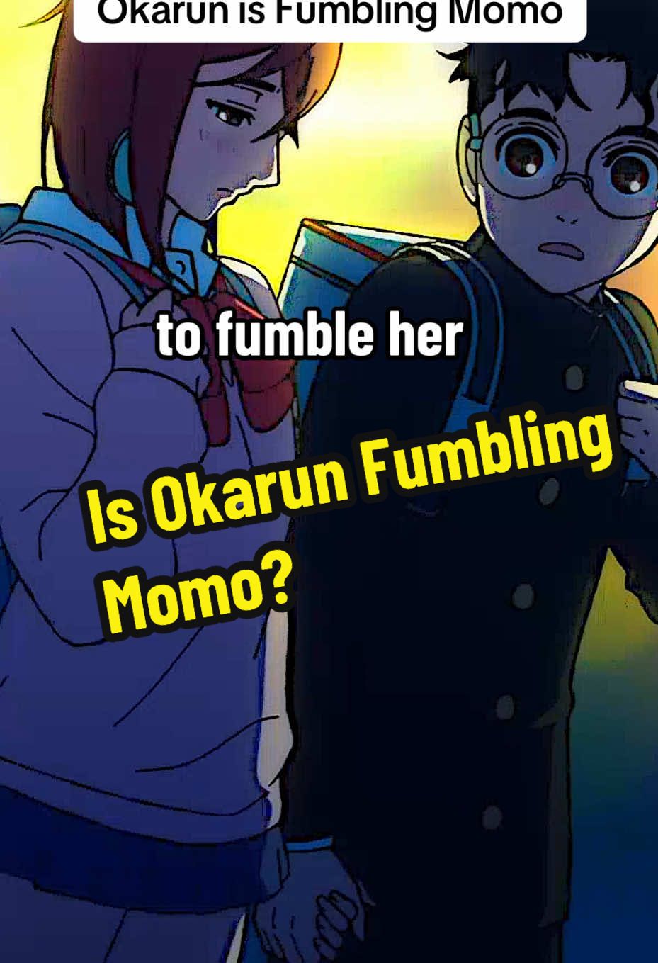 Is Okarun fumbling Momo?  Follow for more DandaDan! #dandadan #dandadananime #anime #okarun #momo 