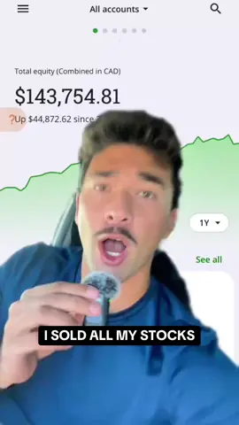 sold all my stocks.