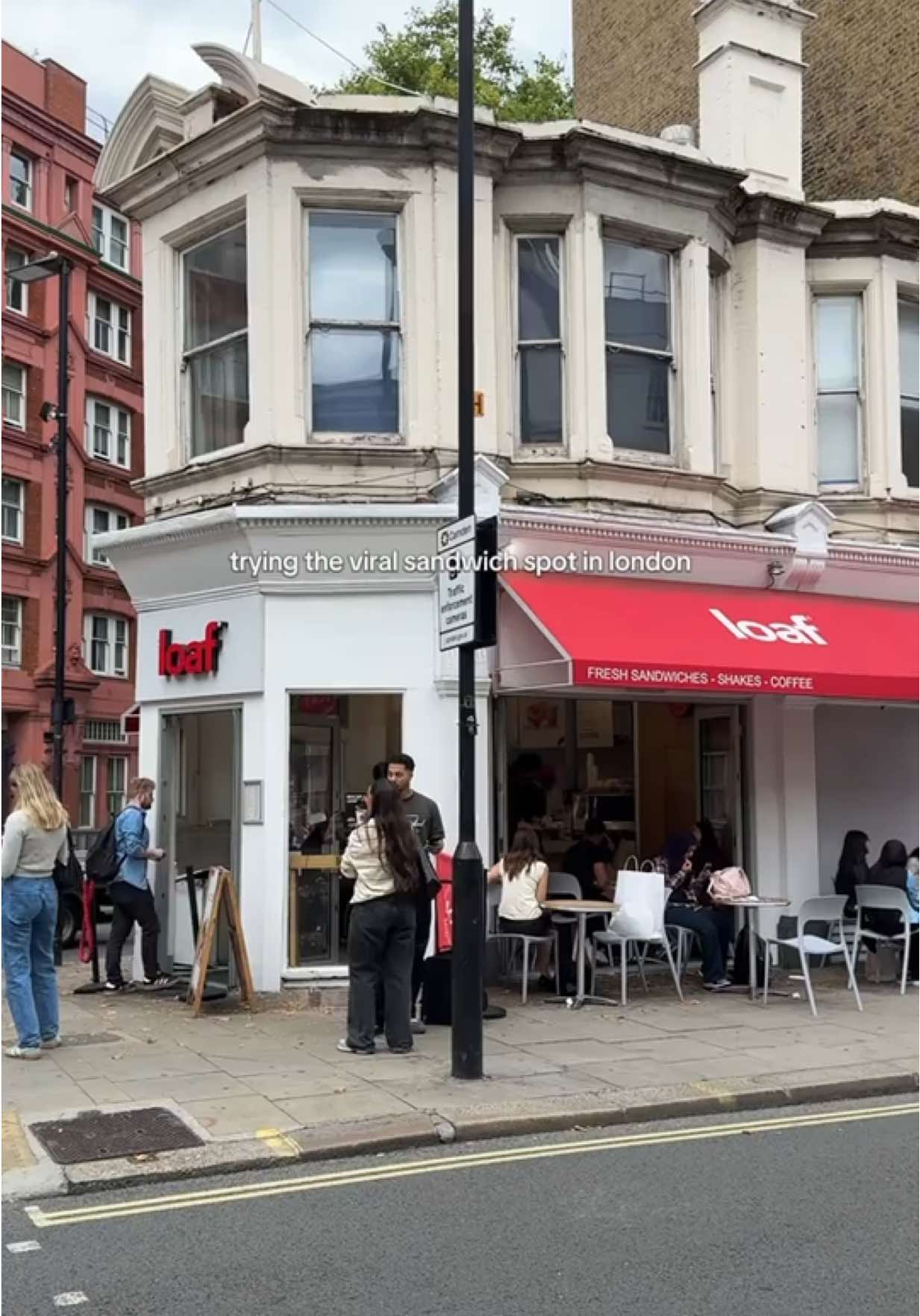 Finally tried Loaf in London 🍞 - it reminded me of Chun in Amsterdam but not the same - it was super busy with a long wait time so be prepared and avoid coming on weekends! #koreansandwich #halalfoodlondon #halalfood #londonhotspots #londonrestaurants 