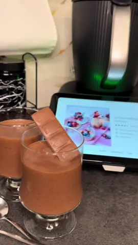 🍫 Schokoladenmousse 🫶🏼 schnell & lecker 😋 FERTIG IN: 10 Min  #tm7 #thermomix #cookidoo #schokolade #fyp 