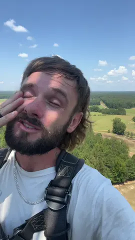 No wind at 280’ is crazy #fyp#arkansas#bluecollar#nowind#towerlife
