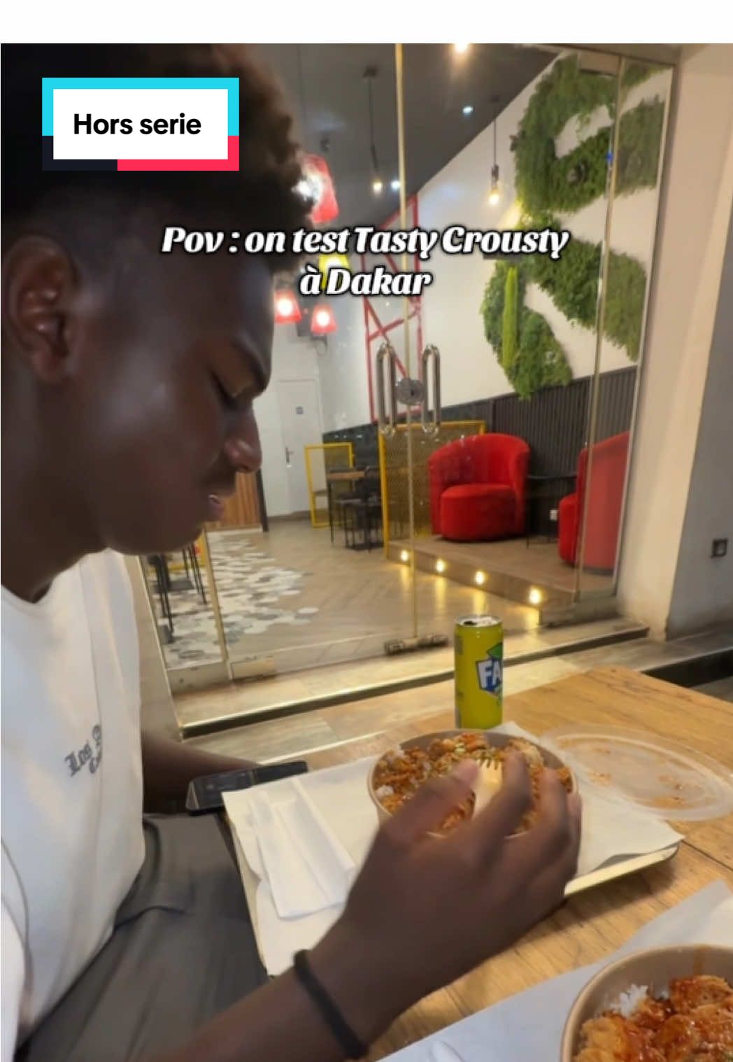 On test Tasty crousty à Dakar 🫣#tastycrousty #dakar #prt #voyage #vacances 
