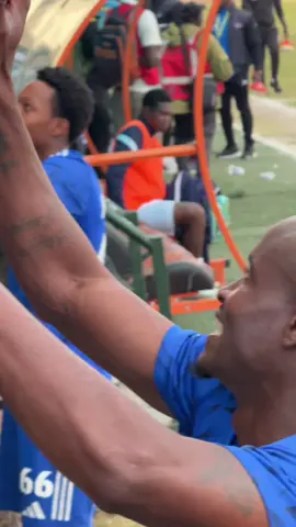 Nathan Mutasa interacting with his supporters after  Scottland’s 2-1 win against ZPC Kariba #football 
