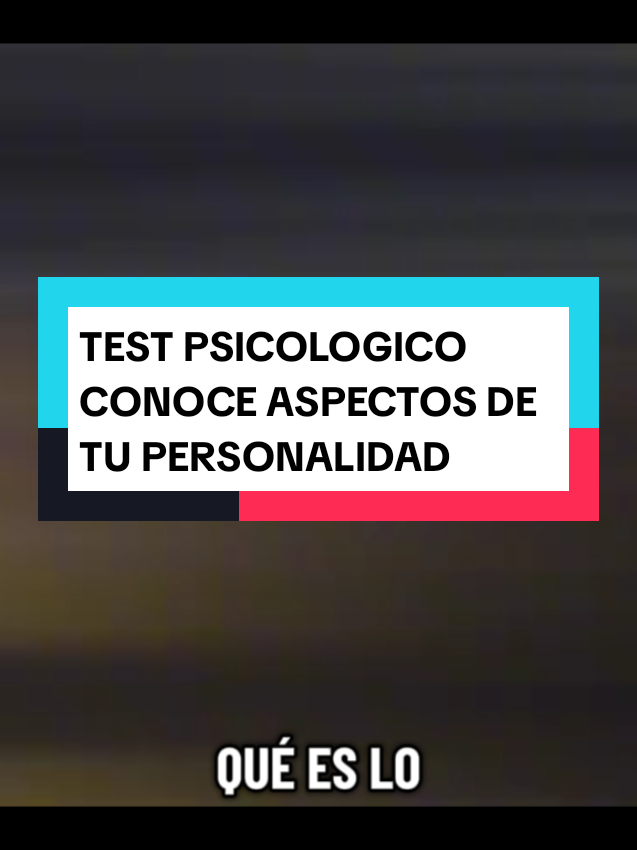 #juegopsicologico #testpsicologico #testdepersonalidad #psicologa_sos #autodescubrimiento 