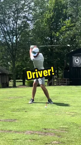 Too many players are trying to get narrow in transition. They over bend the right elbow which narrows the hand path and club path too much. This limits club head speed and make tough to close the clubface.  Instead, feel the right arm straighten from the top by pushing the hands away from the shoulders in transition. This wider downswing helps to sync up the arms and body allowing for more speed and straighter drives!  #golf #golftok #golftips #golftiktok 