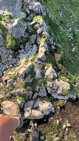 The few snippets of video I managed to get whilst tackling The Dragons Back in the Peak District🐉 I love @AllTrails, it is definitely my preferred app for looking at and tracking routes but OH MY GOSH, why is everyone so pressed when leaving reviews!?😂 I really think people giving the big I am is what can lead to people being unprepared and getting themselves into a spot of bother. I appreciate it’s your own personal thoughts but be honest, this route isn’t the easiest to scramble👀 If you’ve tackled Mam Tor etc, get up here! #scramble #climbing #peakdistrict #voiceover #capcut_edit 