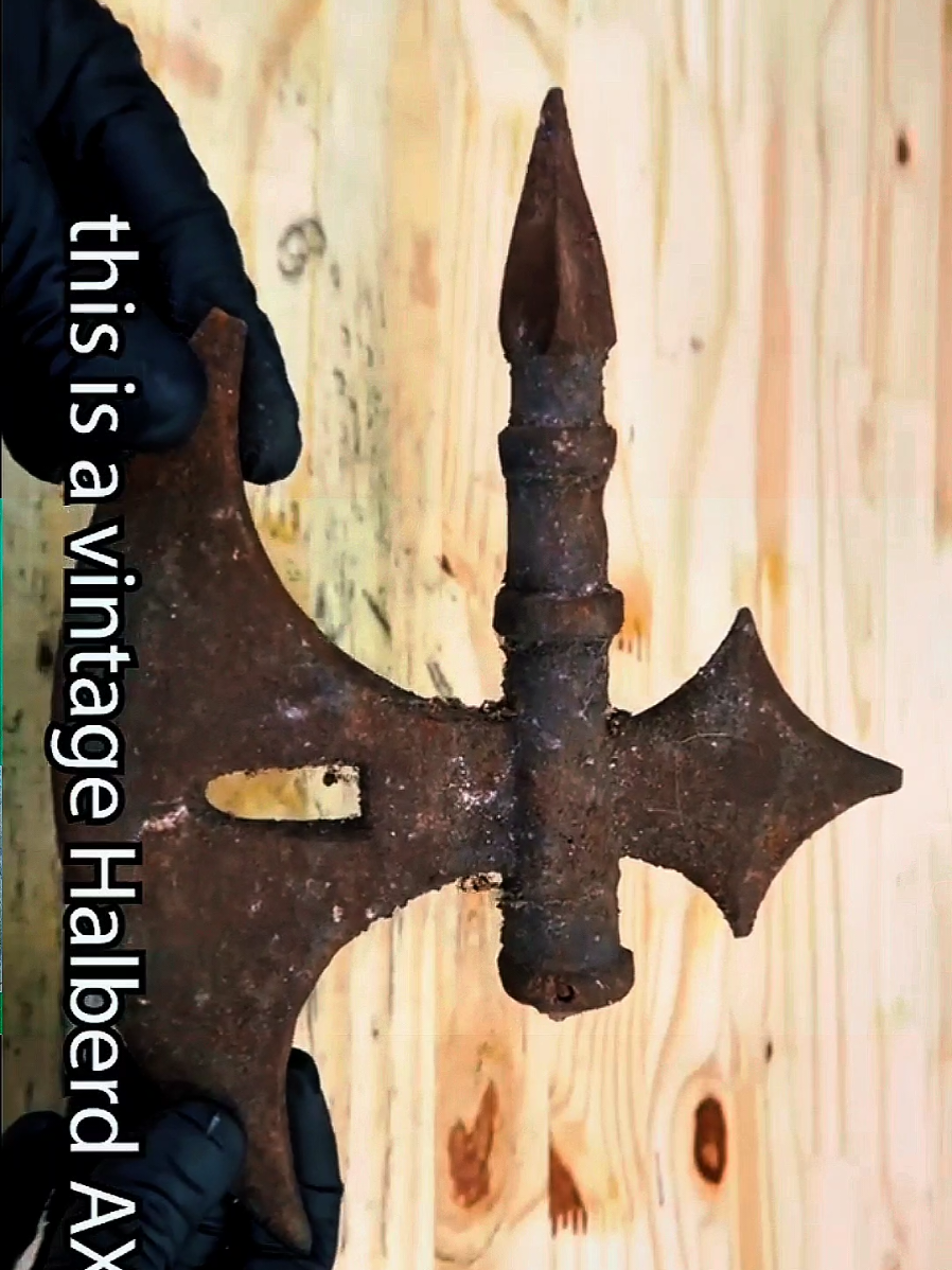 Halberd AXE Restoration - With Epoxy Handle #asmr #restorationvi pi #restorationvideos #restorationprojects #repairerforyou
