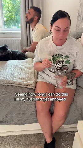 Who was more annoyed him or the dog? 😂 #fyp #foryoupagе #couple #virał 
