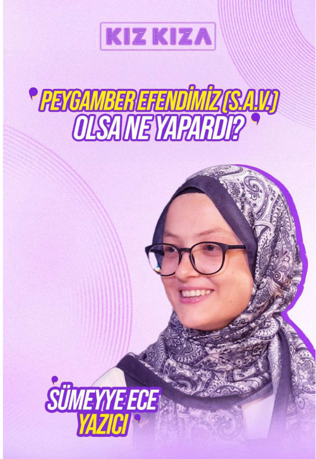 “Peygamber Efendimiz (s.a.v) ne yapardı?” Bu bölümde konuğumuz Sümeyye Ece Yazici ile sabrın ve temsil bilincinin hikâyesini konuşuyoruz. Bölüm şimdi youtube kanalımızda yayında! @mervegulcemal @sumeyeceyazici Merve Gülcemal'in Kıyafeti; @duassi.giyim (#işbirliği) #KızKıza #mervegulcemal