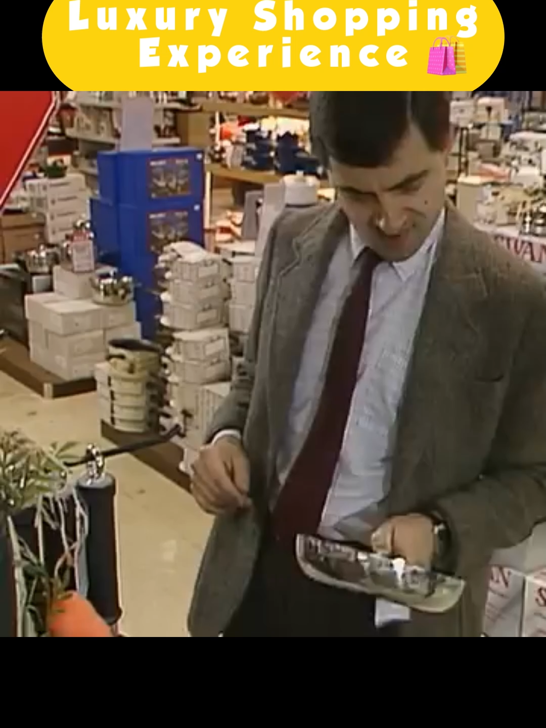 Only the best quality for Mr Bean! 😝#mrbean