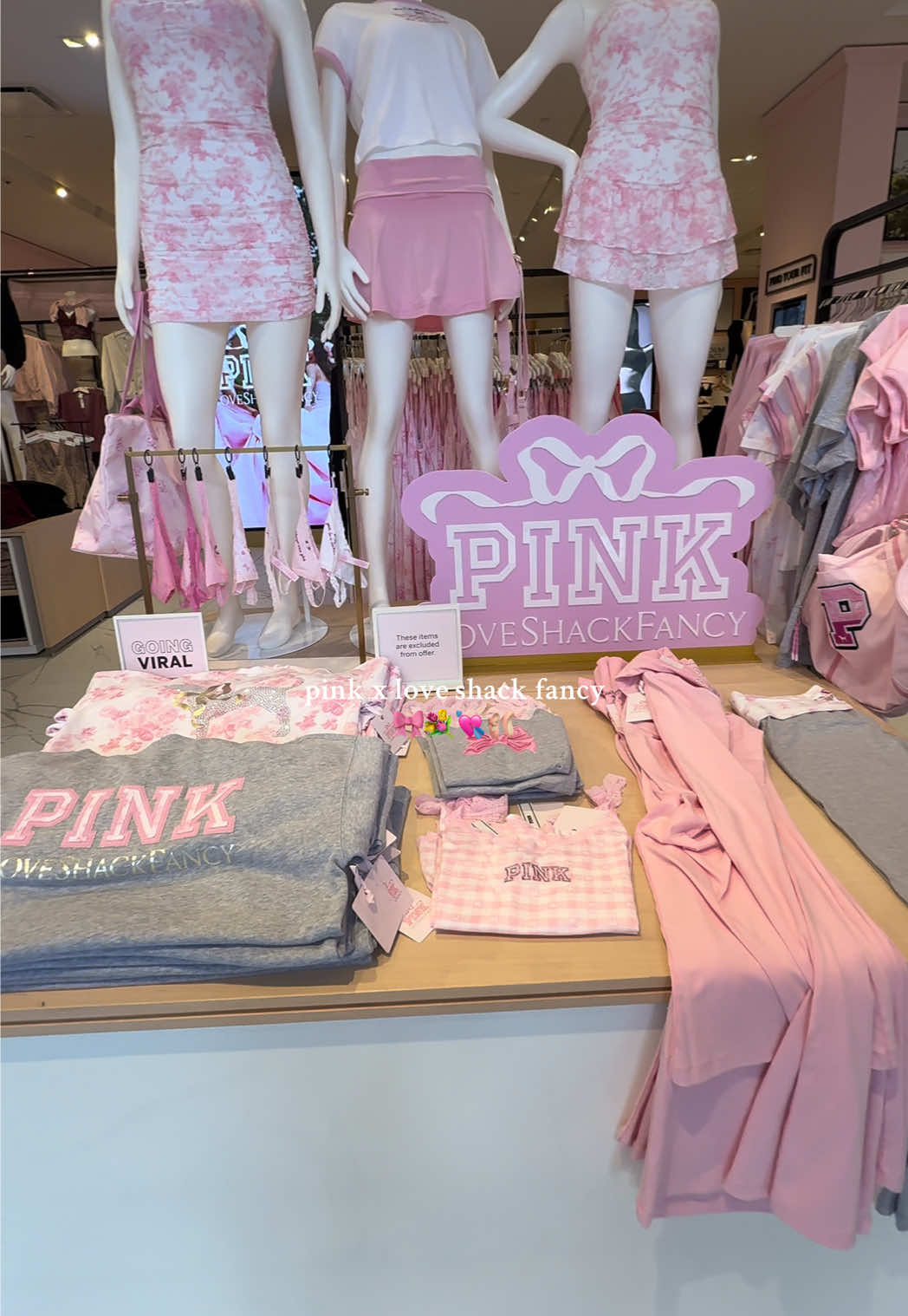 one of the cutest collabs 🥹🎀💐 @Victoria’s Secret @LoveShackFancy @VSPINK #loveshackfancy #victoriassecret #vspink #victoriasecretpink #shopping #girly #loveshackfancyhaul #loveshackfancygirls #girlyfinds #pink #pinkgirl #pinkaesthetic #girlyaesthetic #shopping #shoppingfinds #shoppinghaul #hauls #haul #shoppingvlog #shoppingaccount #shoptok #fyp #foryou 