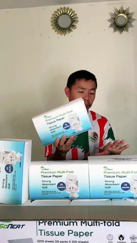 #soneat #trifoldpapertowels #multifold #disposable #papertowel 