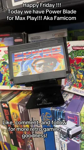 🎮 Power Blade on your famiclone — the 8-bit action hero you never knew you needed! 🦾 You play as NOVA, sunglasses on, boomerang in hand, taking down rogue robots across six deadly stages. What makes it awesome? 	•	Boomerang upgrades that feel way cooler than most NES weapons. 	•	Non-linear stage selection so you can tackle missions in any order. 	•	That futuristic 90s vibe that screams “action movie” on a cartridge. Whether you had it on a Dendy, Terminator 2, or some random yellow cart, Power Blade proved famiclones weren’t just for Mario knockoffs — they could deliver pure adrenaline. ⚡ 🕹️ What’s your favorite hidden gem you played on a famiclone? #retrogamingontiktok #RetroGaming #PowerBlade #NES #retrogaminglife 