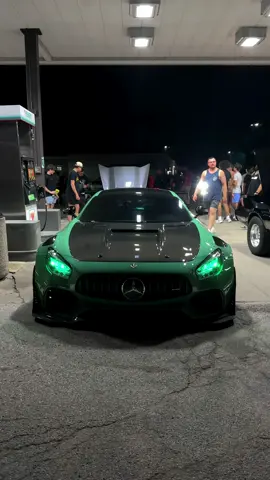 AMG GTR 😤💚 | #amg #gtr #cartok #carhub #fyp 