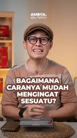 Cara Mudah Mengingat Sesuatu, Biar Nggak Cepat Lupa! Pernah belajar sesuatu, tapi besoknya udah lupa?  Tenang, ada trik simpel biar hafalan atau ingatan nempel lebih lama: 1. Ulangi 3x dalam waktu singkat setelah belajar 2. Gunakan asosiasi gambar atau cerita biar otak lebih gampang nyambung 3. Ajarkan kembali ke orang lain — ini bikin memori lebih kuat 4. Istirahat cukup & jangan lupa minum air putih  5. Berdoa, minta Allah jaga ilmu di hati kita  Coba deh, insyaAllah yang biasanya hilang, jadi nempel erat di kepala. Kalau mau, aku bisa kasih tips menghafal Al-Qur’an yang pakai teknik serupa tapi lebih spesifik  #CaraMengingat #TipsMudahMengingat #BelajarEfektif #TipsBelajar #HafalanKuat #CaraMenghafal #BelajarPintar #TipsNgaji #HafalanQuran #BelajarQuran #TipsTajwid #NgajiAsik #NgajiOnline #BelajarNgaji #NgajiSantai #QuranDaily #BelajarCepat #MindsetBelajar #NgajiBahagia #NgajiBersama #NgajiTikTok 