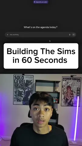 Building the sims #ai #nocode