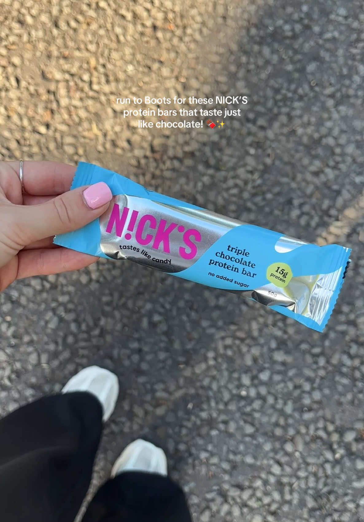 If you haven’t already tried @N!CK’S Protein Bars then you need to! They taste just like chocolate and come in so many flavours! Now in stock at @Boots UK 🍫🤎 #nicks #boots #bootsuk #protein #proteinbar #proteinsnack #highprotein #GymTok #gym #gymsnack #wellness #Lifestyle #healthylifestyle #foodiefinds #FoodTok #Foodie #healthyeating #Fitness #fitnessfuel #healthandwellness #healthandfitness #girlytok 