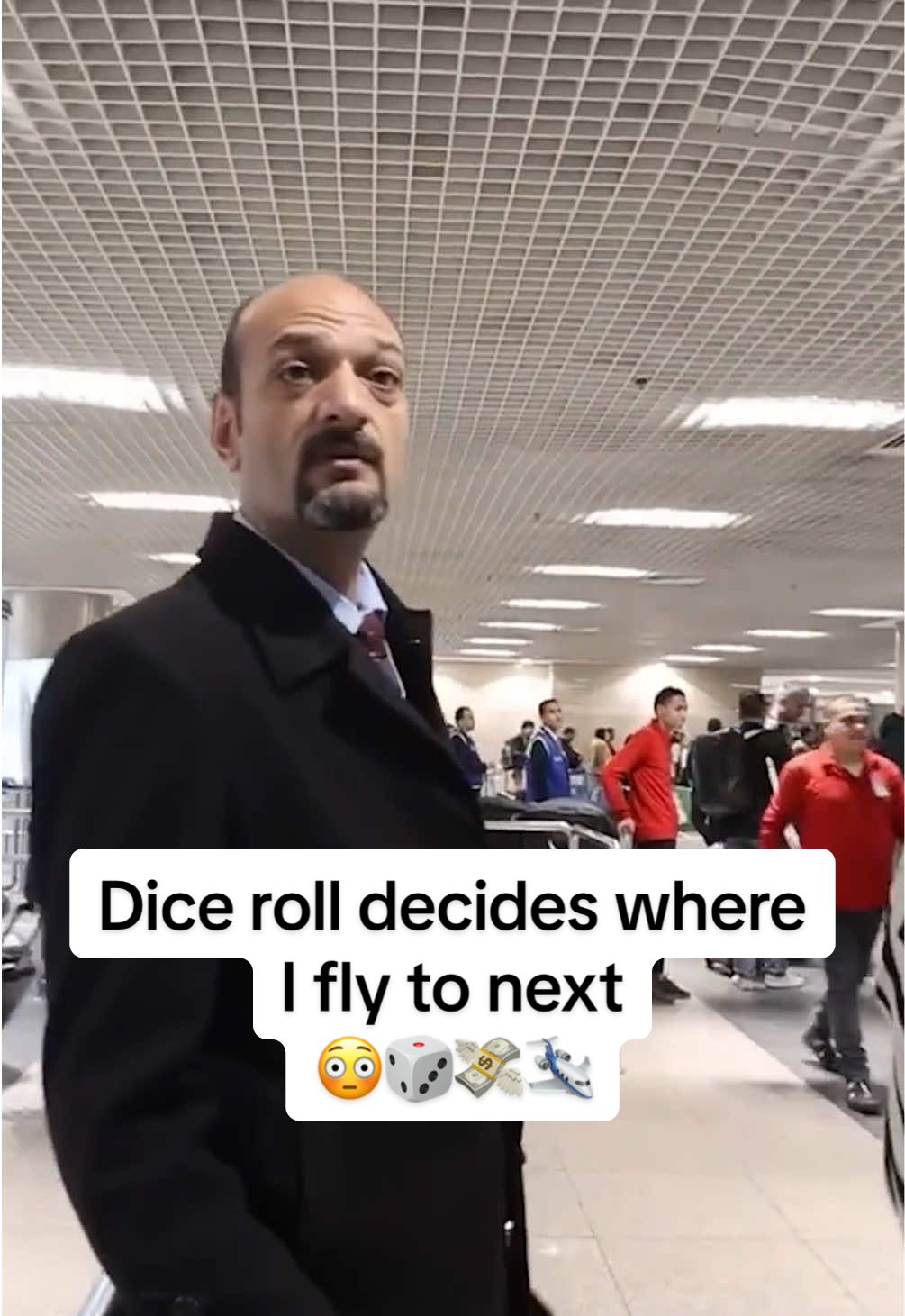 Dice roll decideds where I fly to next 😳🎲🛩️💸 #traveltiktok #simonwilson #travel #solotravel #traveltips 