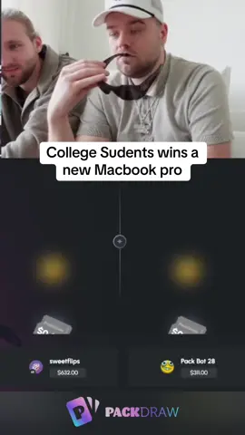 College Sudents wins a new Macbook pro #kickstreaming 