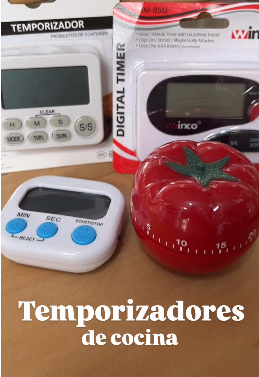 TEMPORIZADORES DIGITALES de cocina ❤️ - Timer tomate: 18 soles - Timer digital imantado A: 23 soles - Timer digital imantado B: 23 soles - Timer Winco: 68 soles #temporizadordigital #timerdigital #cocina #articulosdecocina  