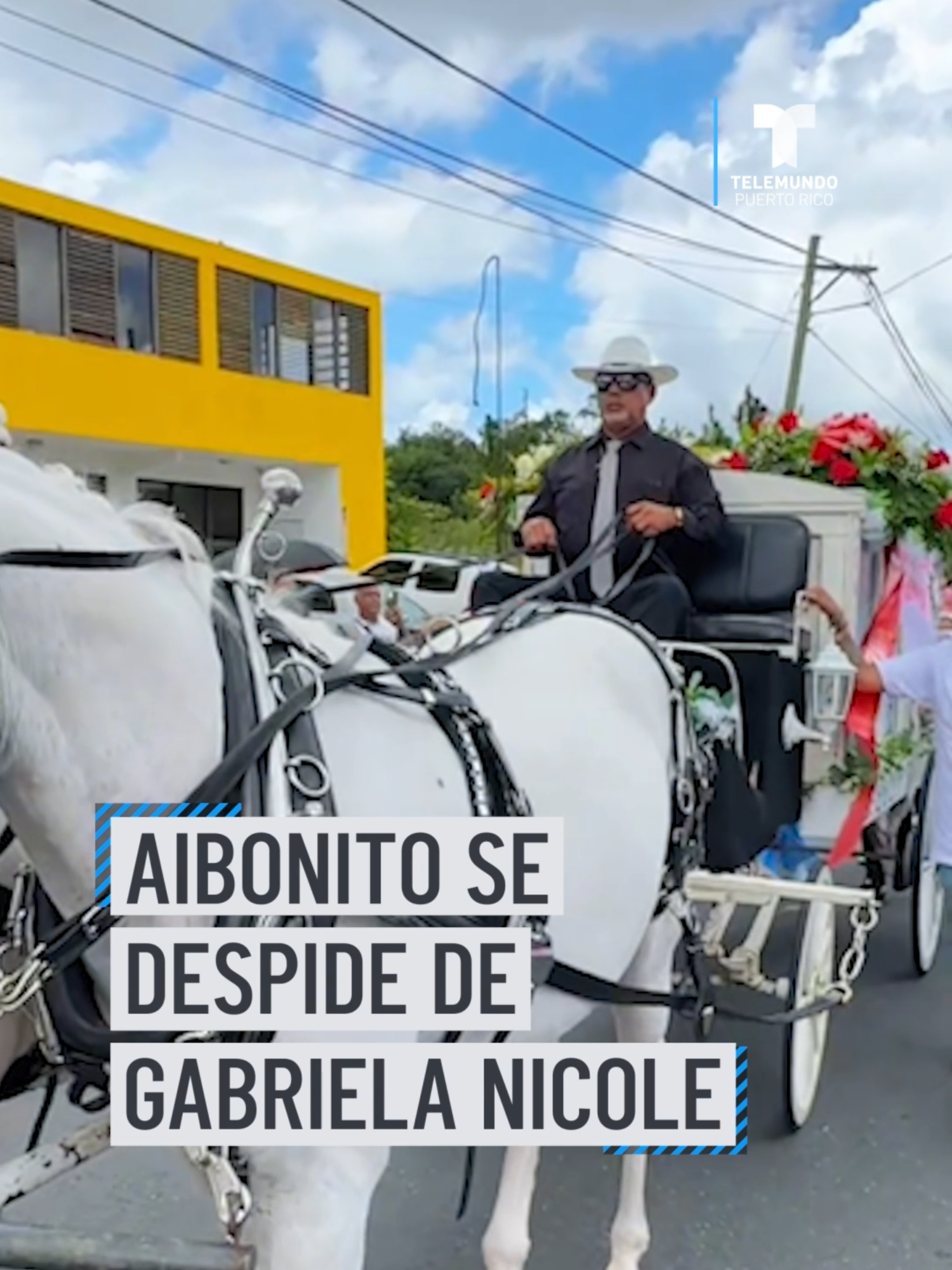 Descansa en paz, Gabriela....Aibonito le da el último adiós a la joven.