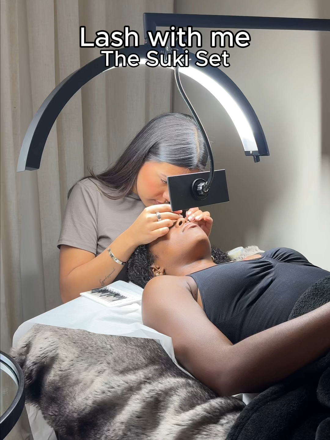 Lash with me: The Suki Set #wispylashes #lashtech #lashinspo #lashextensions #lashes #lashwithme