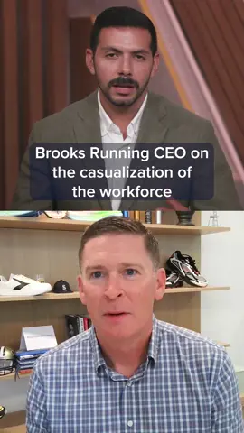 Brooks Running CEO Dan Sheridan told CNBC’s Brandon Gomez that the company has benefitted from both an increased interest in #Running and workforce fashion trends leaning more casual. 